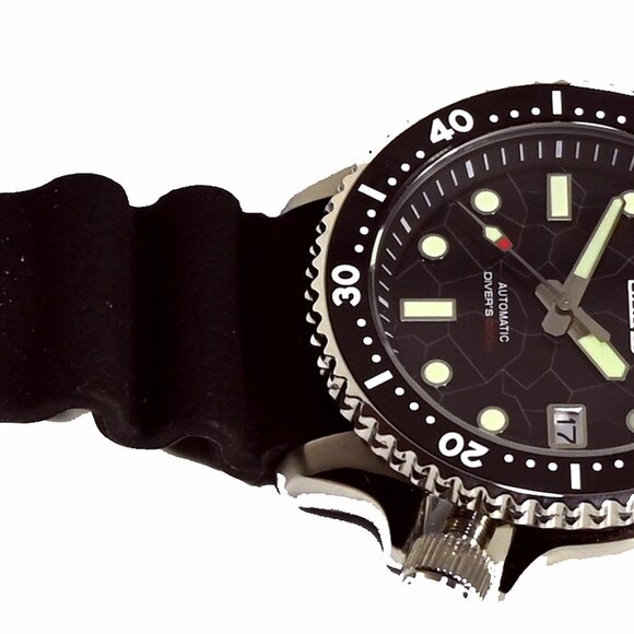 Custom Men’s 42mm SeikoMod NH35A Automatic Diver 20atm Sapphire Prospex style - Picture 4 of 6